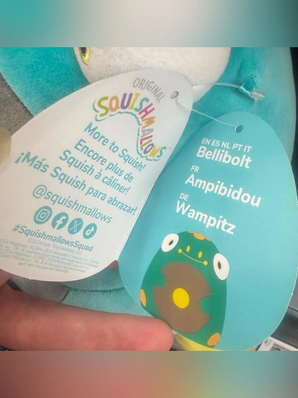 *NWT* Squishmallows | Pokémon Bellibolt - 10”